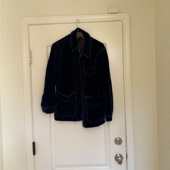 Officine Generale Women's Blue Jacket - Picture 3 of 7